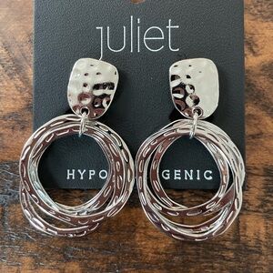 Juliet Hypoallergenic Clip Earrings